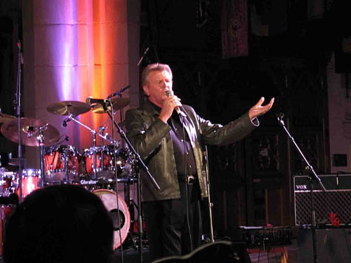 Paul sings in the magnificent Christchurch Cathedral